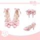 Sheep Puff Star Dream Heel Shoes(2nd Limited Pre-Order/5 Colours/Full Payment Without Shipping)